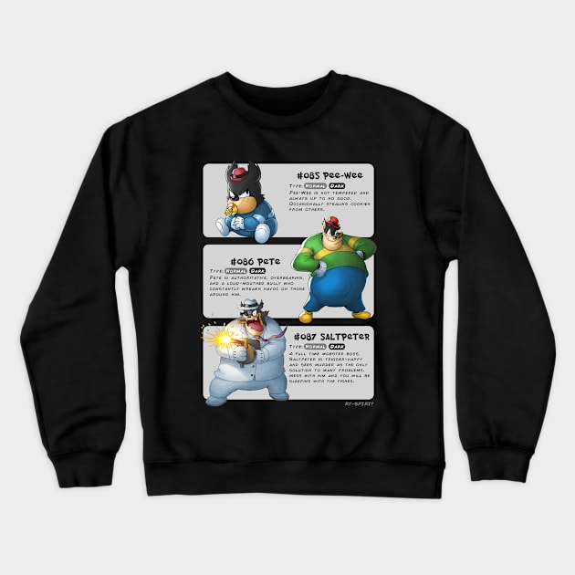 Pete Evolutions Crewneck Sweatshirt by disneyevolutions